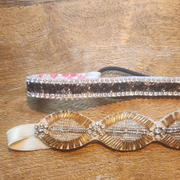 Francesca's Collections Gold and Black Hair Accessories NWOT - Picture 3 of 5